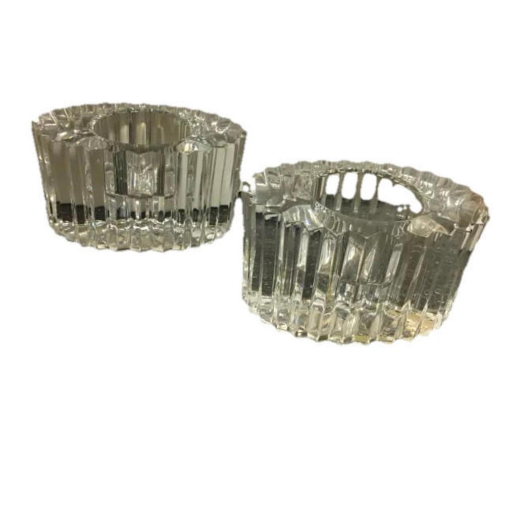 🌼Lot Of 2 Votive Candle Holders Decor Decorative Collectible